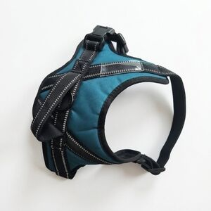 Teal No-Pull Dog Harness with Reflective Straps - Size Medium NWT
